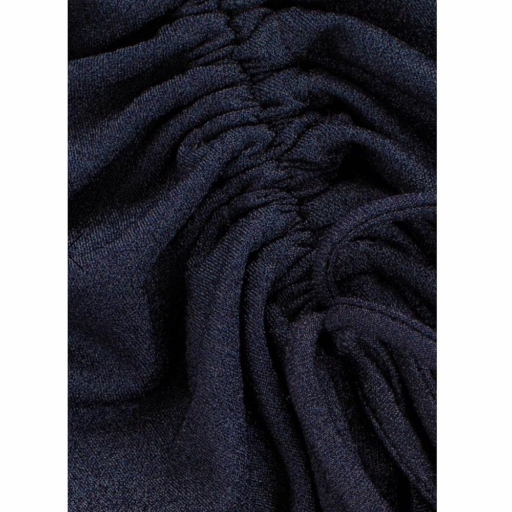 Solid & Striped Drawstring Skirt- Large. - Picture 5 of 9